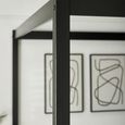 Roxanne 4 Poster Canopy Bed - Black - Sizes Available
