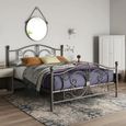 Bombay Metal Bed - Bronze - 4ft 6in Double - 3246228UK