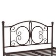 Bombay Metal Bed - Bronze - 4ft 6in Double - 3246228UK