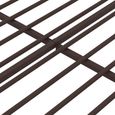 Bombay Metal Bed - Bronze - 4ft 6in Double - 3246228UK