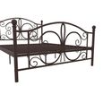 Bombay Metal Bed - Bronze - 4ft 6in Double - 3246228UK