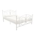 Bombay Metal Bed - White - Sizes Available - 3246198UK