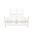 Bombay Metal Bed - White - Sizes Available - 3246198UK