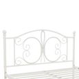 Bombay Metal Bed - White - Sizes Available - 3246198UK