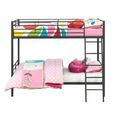 Bunk Bed - Black - Single over Single - 4035158UK