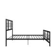 Burbank Metal Bed - Black - Sizes Available - 4150019UK