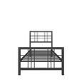 Burbank Metal Bed - Black - Sizes Available - 4150019UK