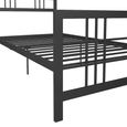 Burbank Metal Bed - Black - Sizes Available - 4150019UK