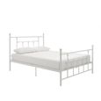 Manila Metal Bed - White - Sizes Available - 3236198UK