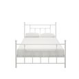 Manila Metal Bed - White - Sizes Available - 3236198UK