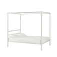 Modern Metal Bed - White - 4ft 6in Double - 4073139UK