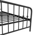 Novogratz Bushwick Metal Bed - Black - Sizes Available - 4044029NUK