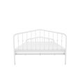 Novogratz Bushwick Metal Bed - White - Sizes Available - 4044129NUK