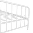 Novogratz Bushwick Metal Bed - White - Sizes Available - 4044129NUK