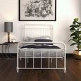 Wallace Metal Bed - White - Sizes Available - 4118119UK
