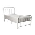 Wallace Metal Bed - White - Sizes Available - 4118119UK
