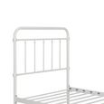 Wallace Metal Bed - White - Sizes Available - 4118119UK