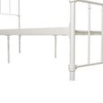 Wallace Metal Bed - White - Sizes Available - 4118119UK
