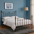 Fraser Bed - Black Nickel Metal - Sizes Available