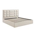 Clarke Ottoman Storage Bed - Natural Fabric - Sizes Available