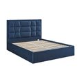 Clarke Ottoman Storage Bed - Navy Fabric - Sizes Available