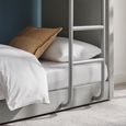 Ewin Bunk Bed - Grey Fabric