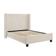 Gibson Bed - Natural Fabric - Sizes Available