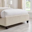 Gibson Bed - Natural Fabric - Sizes Available