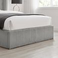 Gibson Ottoman Storage Bed - Grey Fabric - Sizes Available
