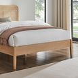 Grover Bed - Natural - Rattan and Oak - Sizes Available 