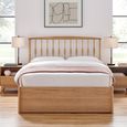 Jarvis Ottoman Storage Bed - Oak - Sizes Available