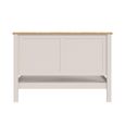 Windermere Painted Bed - Oyster Grey - Sizes Available