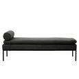 Harley Day Bed - Dark Grey Linen Fabric
