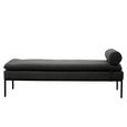 Harley Day Bed - Dark Grey Linen Fabric