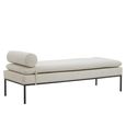 Harley Day Bed - Grey Linen Fabric