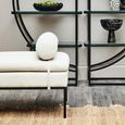 Harley Day Bed - Grey Linen Fabric