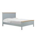 Chantilly Bed - Grey Painted - Wood - Sizes Available