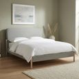 Cove Bed - Grey - Fabric - Sizes Available