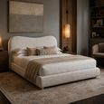 Wave Bed - Natural Weave - Fabric - Sizes Available
