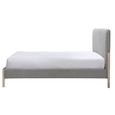 Cove Bed - Grey - Fabric - Sizes Available