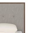 Ivy Bed - 3ft Single - Walnut - Fabric and Wood