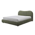 Wave Bed - Olive Green Soft Weave - Fabric - Sizes Available