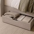 Orion Bunk Bed - 1 Drawer - Grey - Oak Effect