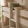 Celeste Bunk Storage Bed - Nordic White - Wood