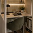 Celeste Highsleeper Storage Bed - Nordic White - Wood