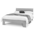 Manhattan Bed - Grey High Gloss - Sizes Available
