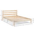 Sami Bed - 4ft 6in Double - Natural - Pine