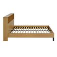 Sia Bookcase Bed - Oak Effect - Sizes Available
