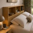 Sia Bookcase Bed - Oak Effect - Sizes Available