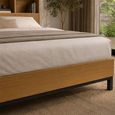 Sia Bookcase Bed - Oak Effect - Sizes Available